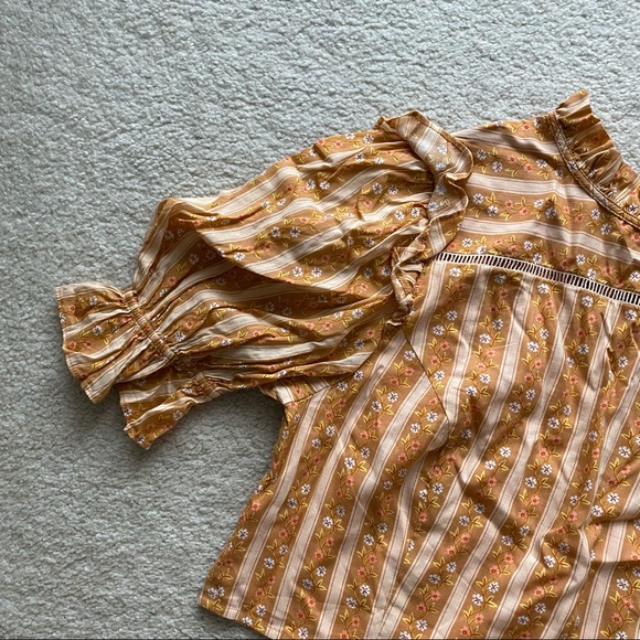 CROP TOP WITH BIG SLEEVES - Picture 6 of 14